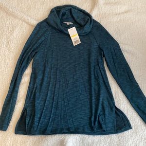 NWT Teal turtleneck sweater